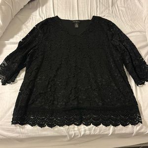 Investments II size 3X top, worn once. Perfect condition